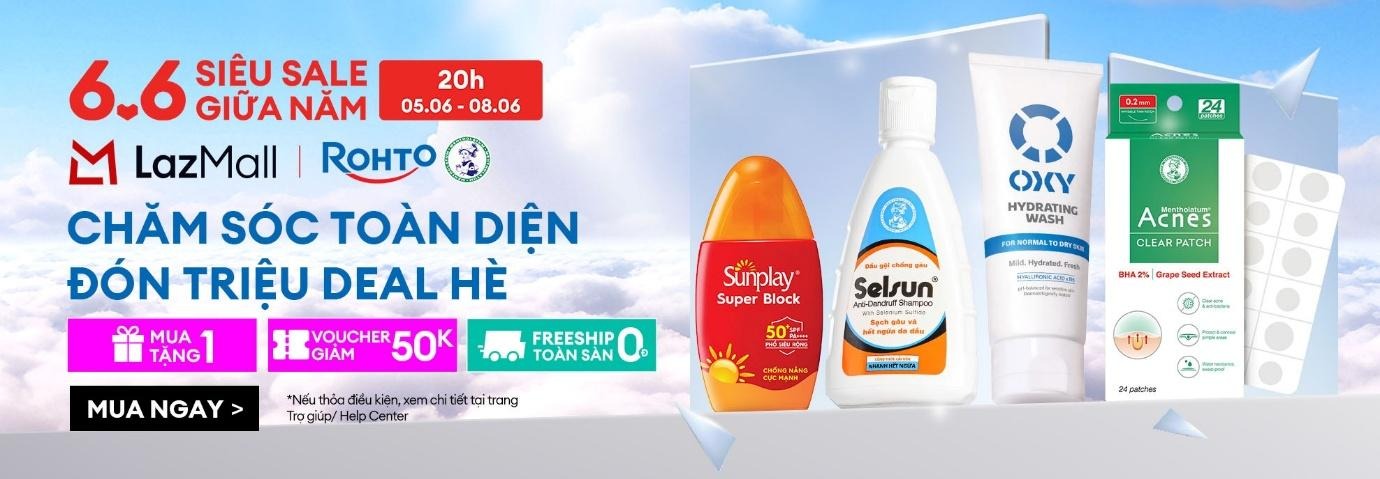 Rohto ưu đãi kỷ niệm 10 năm lên gian hàng trên Lazada 1 Rohto ưu đãi kỷ niệm 10 năm lên gian hàng trên Lazada - image 100