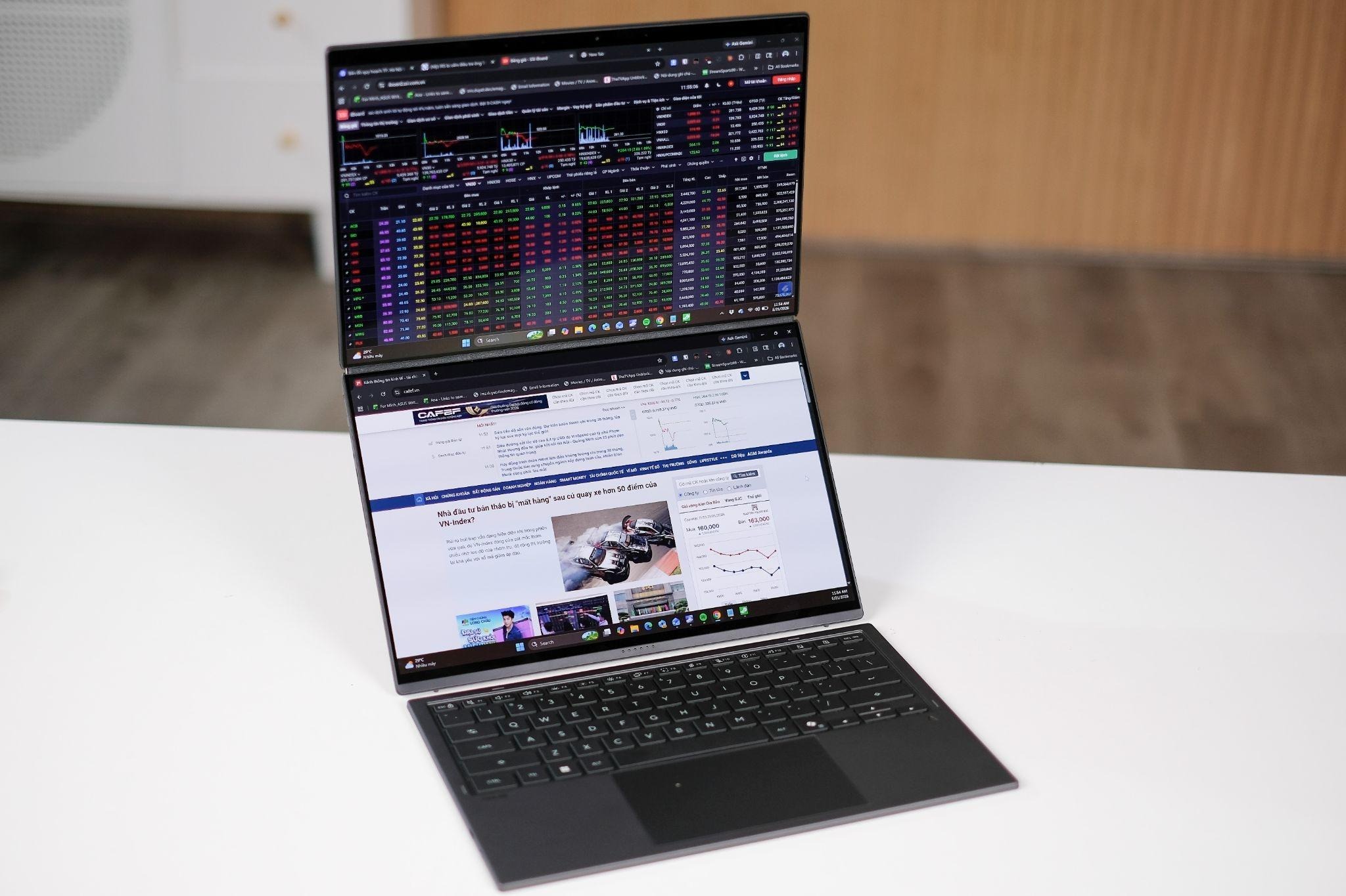ASUS Zenbook DUO (2026) - laptop AI hai màn hình cho doanh nhân và người làm nội dung, xứng với mức giá từ 83 triệu đồng 1 ASUS Zenbook DUO (2026) - laptop AI hai màn hình cho doanh nhân và người làm nội dung, xứng với mức giá từ 83 triệu đồng - image 85