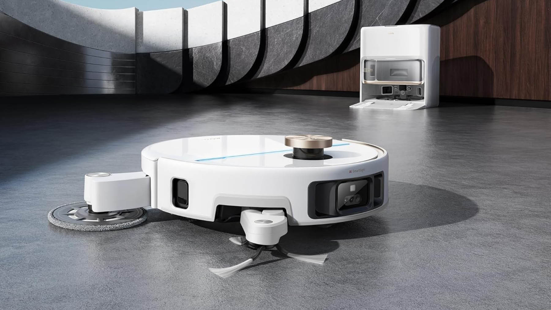 MOVA ra mắt bộ đôi robot hút bụi E50 Ultra và V70 Ultra Complete, thông minh và hiệu quả hơn - MOVA V70 Ultra Complete Finder