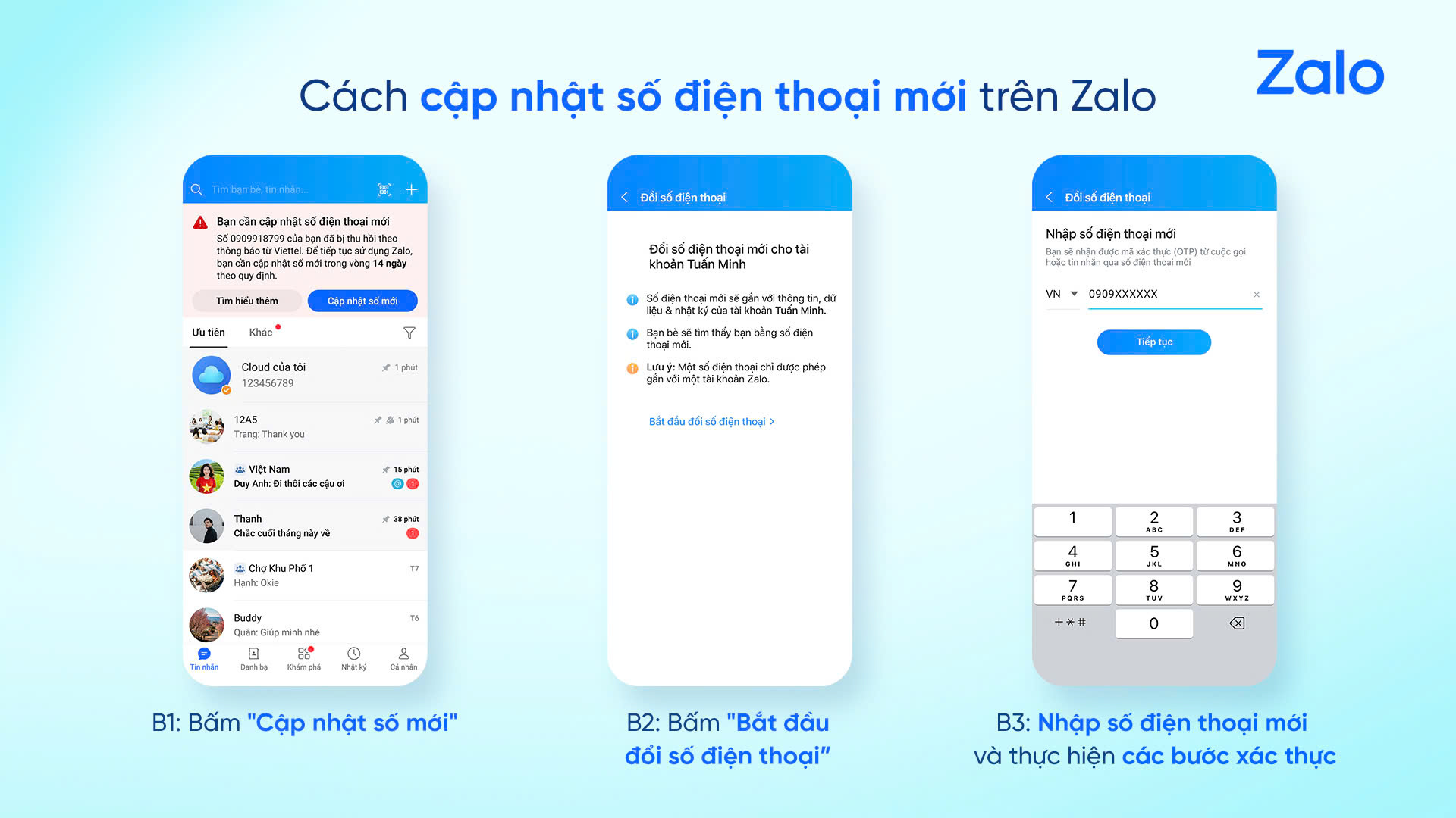 Zalo và Viettel phối hợp triển khai các giải pháp bảo vệ tài khoản người dùng - Zalo phối hợp cùng nhà mạng bảo vệ tài khoản người dùng 2