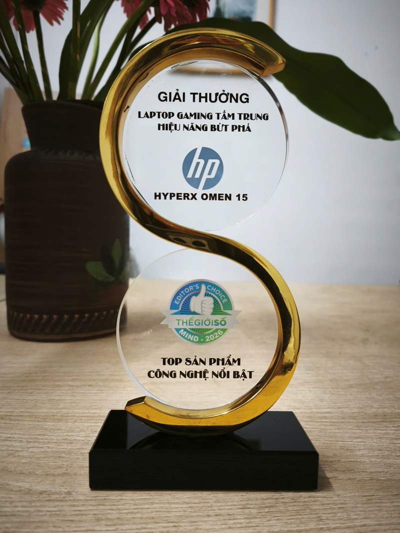 Giải thưởng Editor’s Choice Awards Mid 2026: HyperX OMEN 15 - Laptop gaming tầm trung hiệu năng bứt phá - 1785748829707 2293388118931018808 7441676908612188589 f65033b1b36090559dc7d2cb5b474343