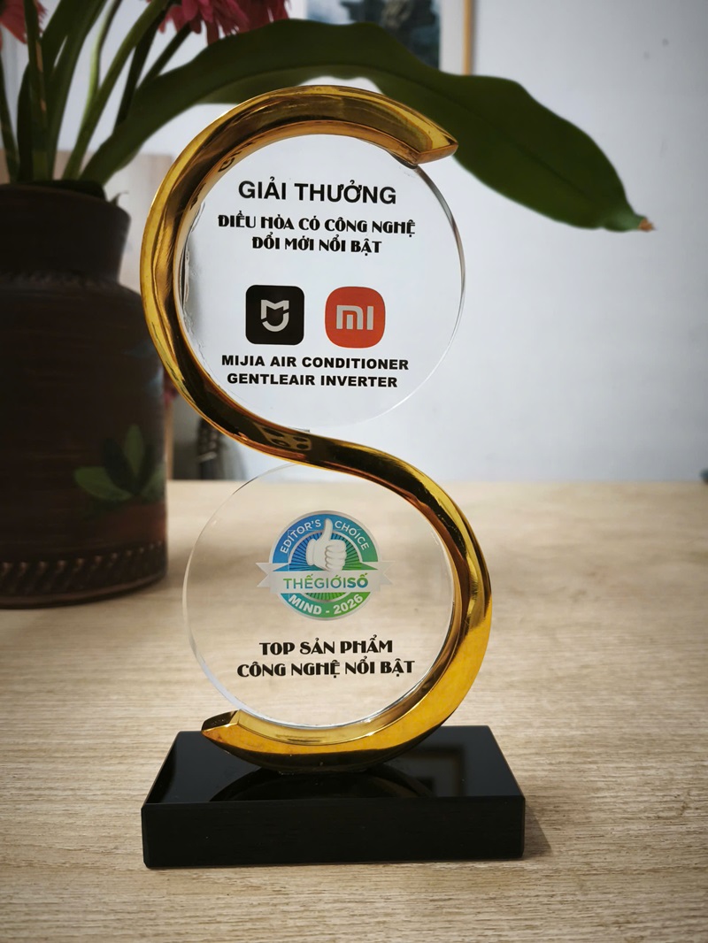 Giải thưởng Editor’s Choice Awards Mid 2026: Mijia Air Conditioner GentleAir Inverter 1.0HP và 1.5HP - Điều hòa có công nghệ đổi mới nổi bật - 1785748829789 2293388118931018808 7441676908612188589 b3e390ccb3fe5be89e25bcfe93256a0e