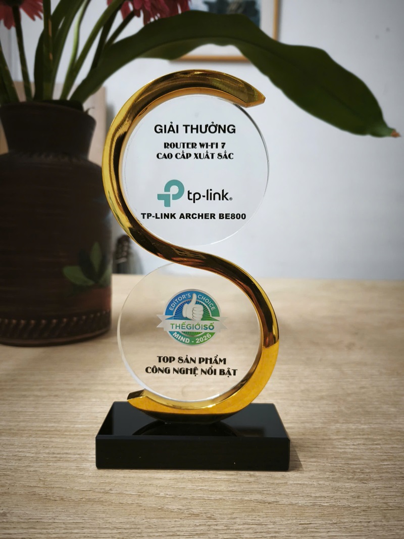 Giải thưởng Editor's Choice Awards Mid 2026: TP-Link Archer BE800 - Router Wi-Fi 7 cao cấp xuất sắc - 1785748829849 2293388118931018808 7441676908612188589 41c7dfad6ff3fec3dd1d4fbd10c1a2ec