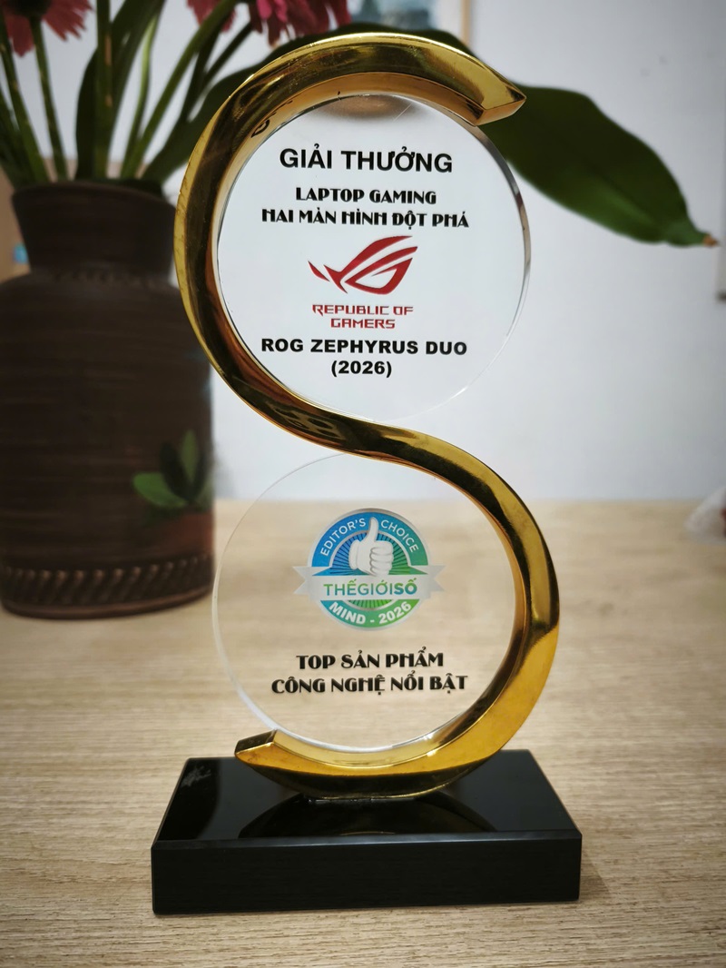 Giải thưởng Editor’s Choice Awards Mid 2026: ROG Zephyrus Duo (2026) - Laptop gaming hai màn hình đột phá - 1785755036370 2293388118931018808 7441676908612188589 7f28ef9ab02a0986c3e305bed5057b6d