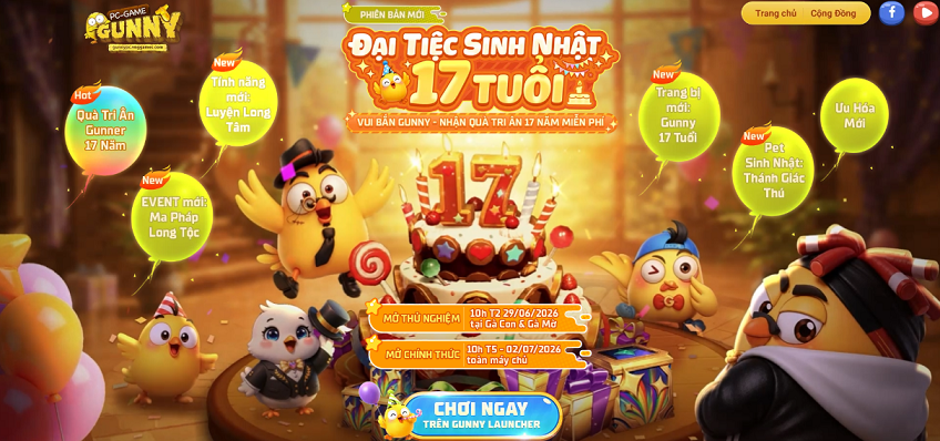 Gà vàng Gunny PC 17 tuổi, ra phiên bản mới cùng gói quà lên tới 1,7 triệu xu 1 Gà vàng Gunny PC 17 tuổi, ra phiên bản mới cùng gói quà lên tới 1,7 triệu xu - Anh 5 Thumb
