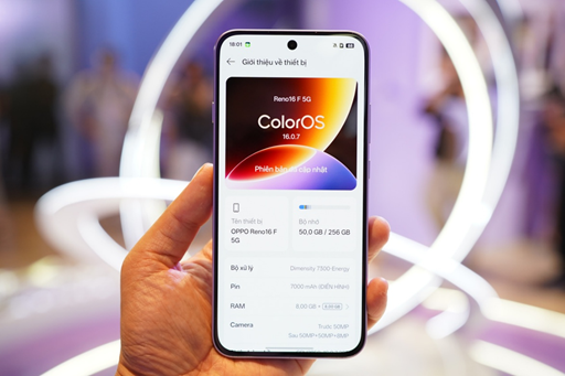 Đánh giá OPPO Reno16 F 5G: Sự lên ngôi camera tele, pin khủng 7.000 mAh và AI biến hóa cùng Gen Z 19 Đánh giá OPPO Reno16 F 5G: Sự lên ngôi camera tele, pin khủng 7.000 mAh và AI biến hóa cùng Gen Z - image 28