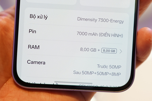 Đánh giá OPPO Reno16 F 5G: Sự lên ngôi camera tele, pin khủng 7.000 mAh và AI biến hóa cùng Gen Z 23 Đánh giá OPPO Reno16 F 5G: Sự lên ngôi camera tele, pin khủng 7.000 mAh và AI biến hóa cùng Gen Z - image 33