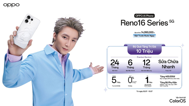 OPPO Reno16 Series 5G ra mắt, tích hợp studio AI ảo diệu dành cho giới trẻ bay bổng sáng tạo 12 OPPO Reno16 Series 5G ra mắt, tích hợp studio AI ảo diệu dành cho giới trẻ bay bổng sáng tạo - image 6