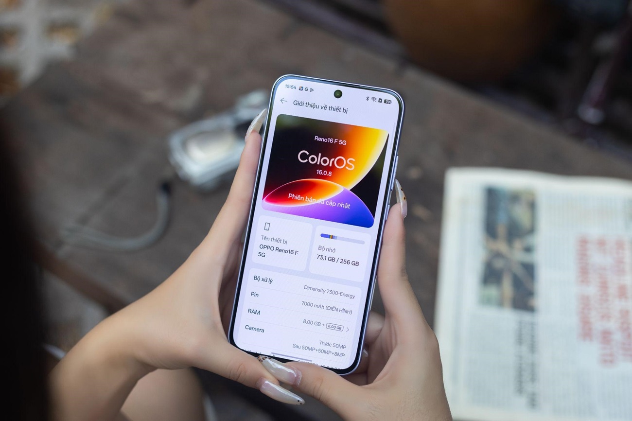 OPPO Reno16 F: Khi digicam và studio sáng tạo cùng tồn tại trong một chiếc điện thoại xinh xắn 12 OPPO Reno16 F: Khi digicam và studio sáng tạo cùng tồn tại trong một chiếc điện thoại xinh xắn - re16