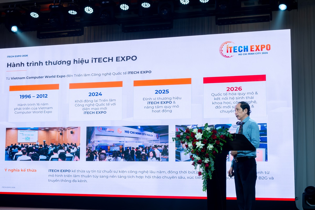 iTECH EXPO 2026: Kết nối phần cứng - phần mềm, "thổi hồn" tạo sản phẩm Make in Vietnam 3 iTECH EXPO 2026: Kết nối phần cứng - phần mềm, "thổi hồn" tạo sản phẩm Make in Vietnam - DSCF6655