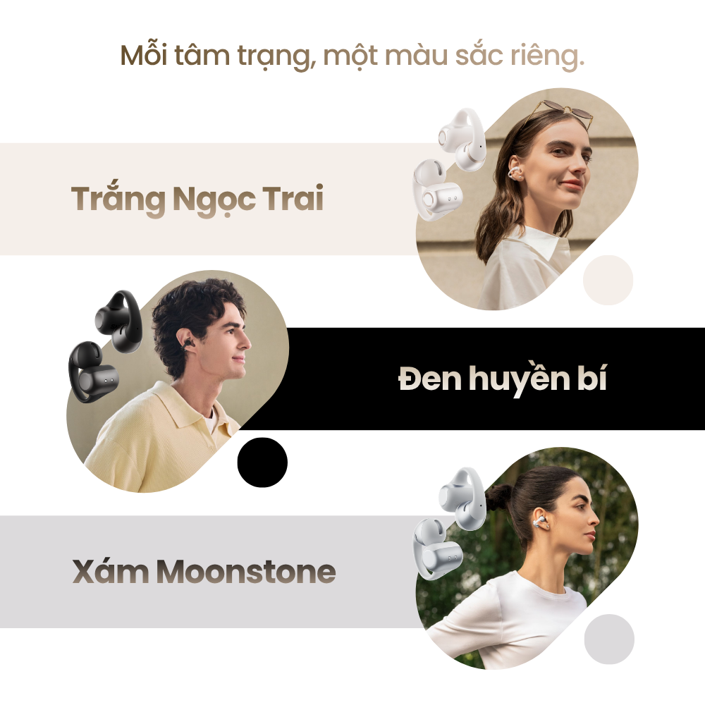 Shokz trình làng tai nghe kẹp tai thế hệ mới OpenDots 2, vừa nghe nhạc, vừa chơi thể thao 3 Shokz trình làng tai nghe kẹp tai thế hệ mới OpenDots 2, vừa nghe nhạc, vừa chơi thể thao - Mau sac