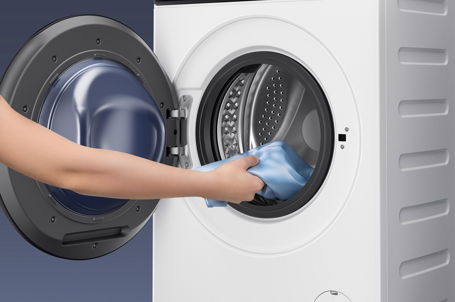 Xiaomi trình làng REDMI Watch 6 Series, máy giặt Mijia và loạt thiết bị gia dụng thông minh mới - Mijia Front Load Washer 8kg
