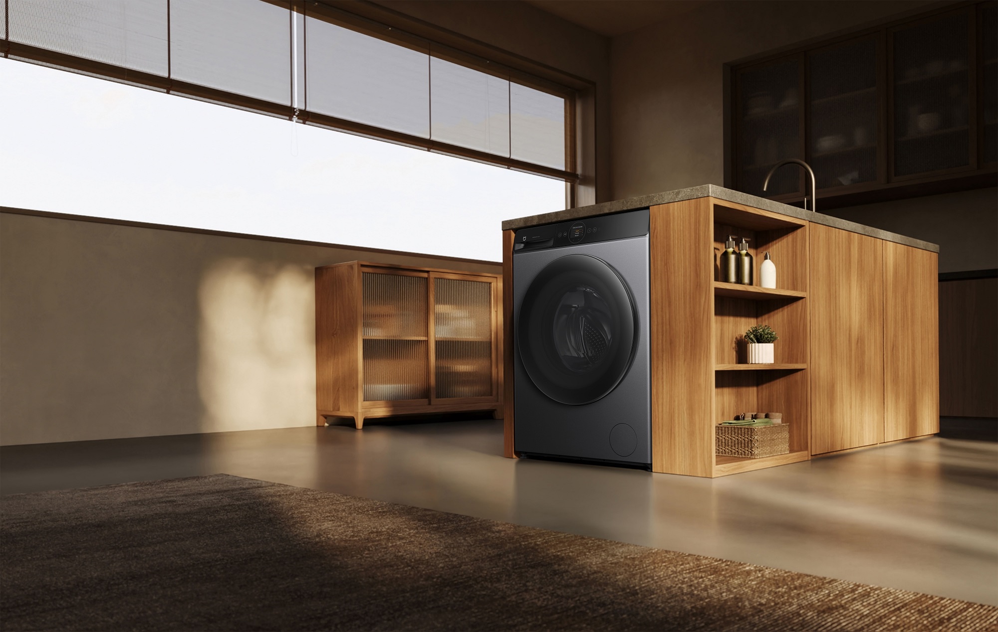 Xiaomi trình làng REDMI Watch 6 Series, máy giặt Mijia và loạt thiết bị gia dụng thông minh mới - Mijia Front Load Washer Dryer Pro