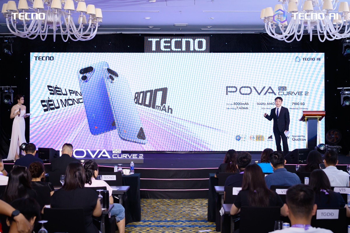 Ra mắt TECNO POVA Curve 2 5G, siêu mỏng, pin khủng 8000mAh, cân mọi game 1 Ra mắt TECNO POVA Curve 2 5G, siêu mỏng, pin khủng 8000mAh, cân mọi game - NCT 5734