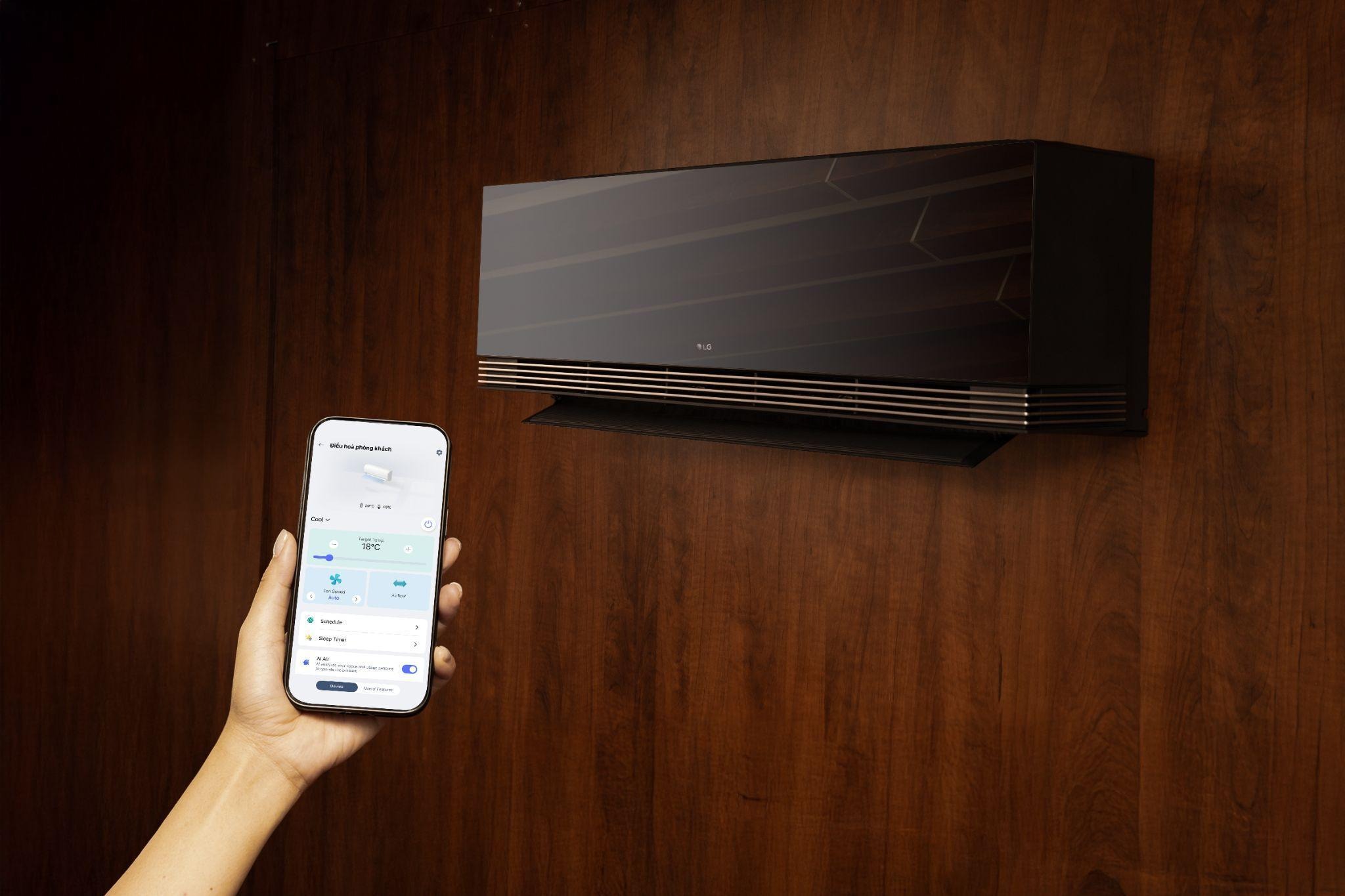 Máy lạnh cao cấp LG ARTCOOL™ AI Air, thiết kế nghệ thuật, thấu cảm người dùng 3 Máy lạnh cao cấp LG ARTCOOL™ AI Air, thiết kế nghệ thuật, thấu cảm người dùng - image 5