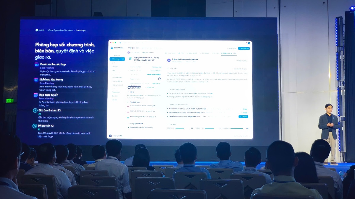 Kiến trúc mới Base 2.0: Nơi con người và AI làm việc cùng nhau, doanh nghiệp tạo giá trị 4 Kiến trúc mới Base 2.0: Nơi con người và AI làm việc cùng nhau, doanh nghiệp tạo giá trị - 1790238575644 2293388118931018808 7441676908612188589 e9523ceec1208a2ae3ecc16660d8df05