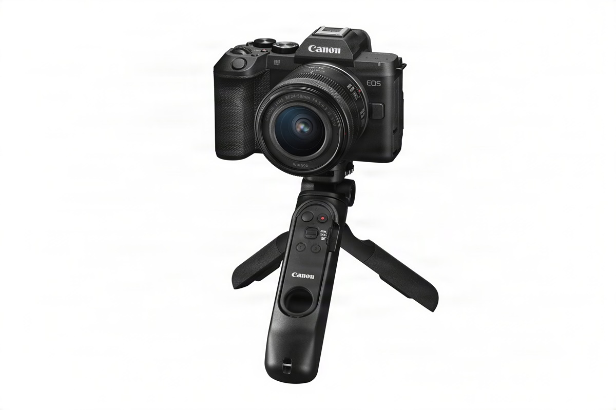 EOS R8 Mark II - Máy ảnh nhỏ gọn, công nghệ cao cấp, nhiều tính năng thông minh cho nhà sáng tạo 10 EOS R8 Mark II - Máy ảnh nhỏ gọn, công nghệ cao cấp, nhiều tính năng thông minh cho nhà sáng tạo - 33 K543 FrontSlantLeft RF24 50mmF4.5 6.3 IS STM TripodGrip 1