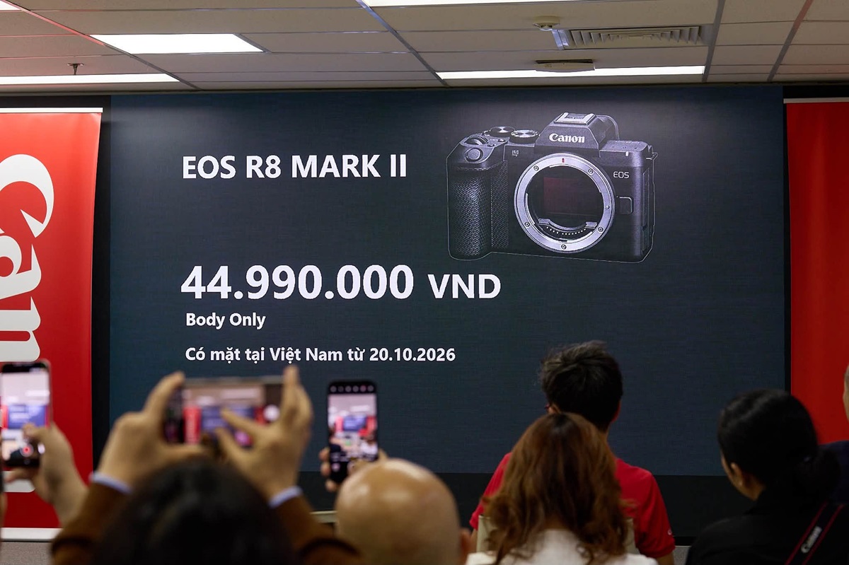 EOS R8 Mark II - Máy ảnh nhỏ gọn, công nghệ cao cấp, nhiều tính năng thông minh cho nhà sáng tạo 9 EOS R8 Mark II - Máy ảnh nhỏ gọn, công nghệ cao cấp, nhiều tính năng thông minh cho nhà sáng tạo - 812315042 10226657944594526 1645643504893811123 n