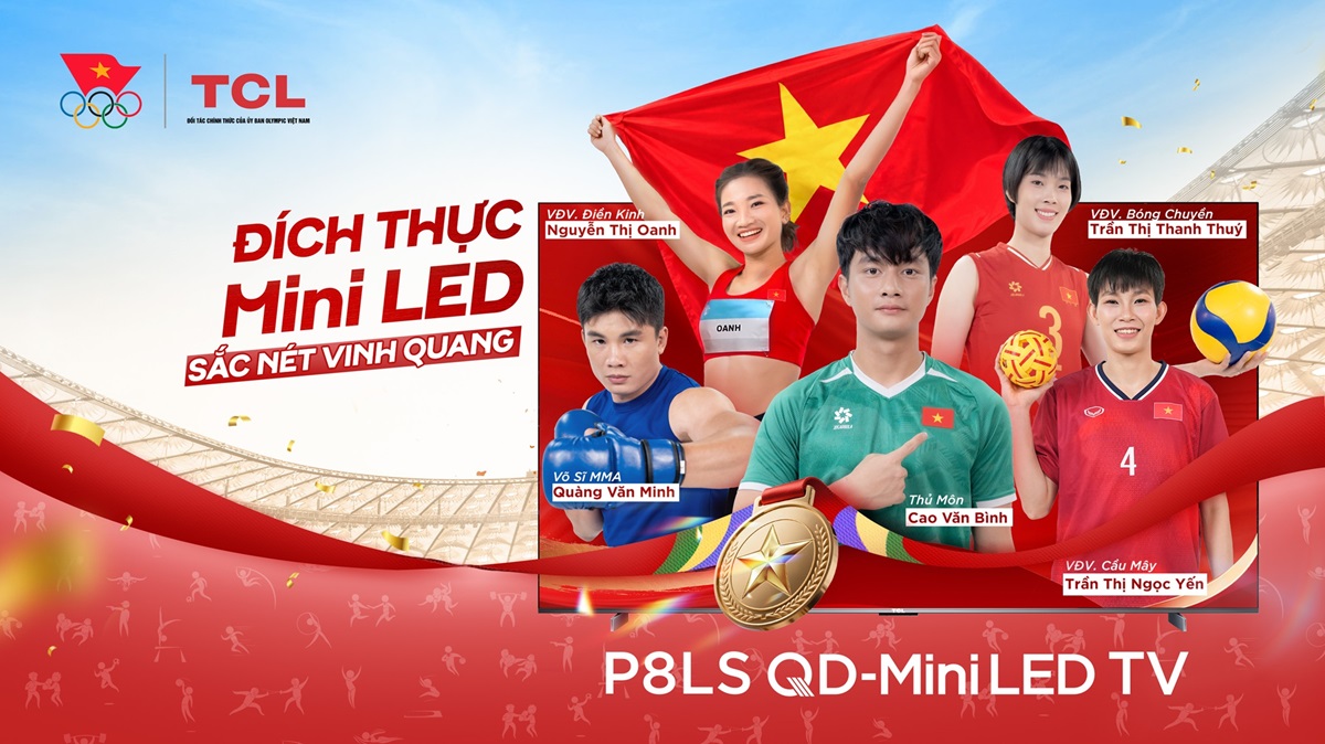 TCL đồng hành cùng Đoàn Thể thao Việt Nam tại ASIAD 2026 - KV ASIAD 2026