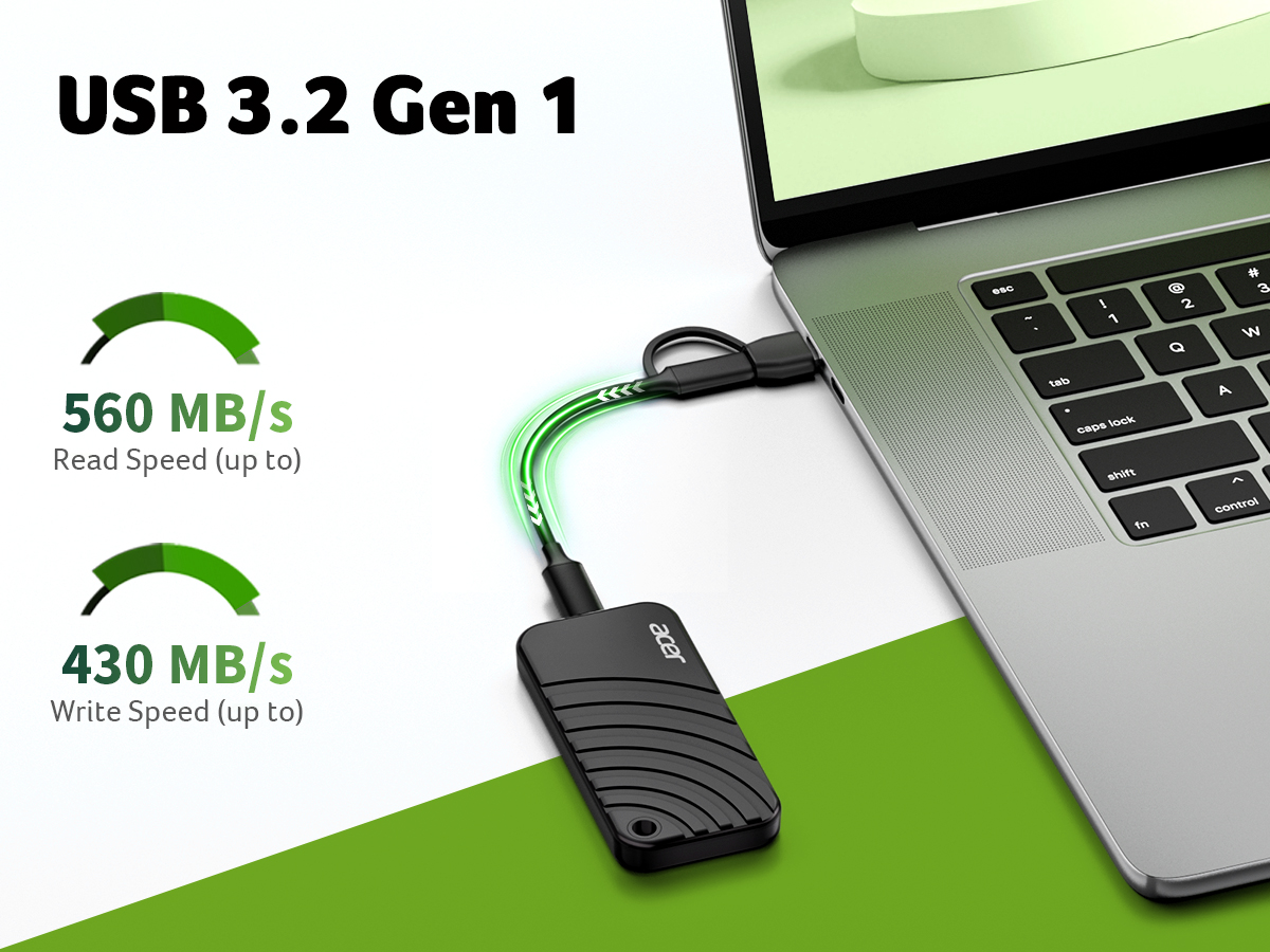 Ra mắt Acer PA100 - ổ cứng SSD di động tốc độ cao, gọn nhẹ, tương thích rộng 1 Ra mắt Acer PA100 - ổ cứng SSD di động tốc độ cao, gọn nhẹ, tương thích rộng - PA100 Cover