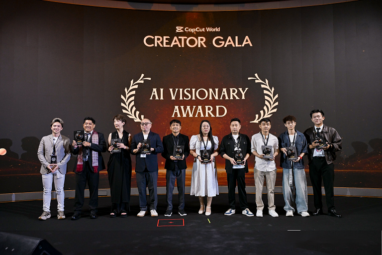 CapCut World Award, Việt Nam có nhiều nhà sáng tạo nội dung đoạt giải nhất - Việt Nam có 5 nhà sáng tạo nội dung chiến thắng ở hạng mục AI Visionary
