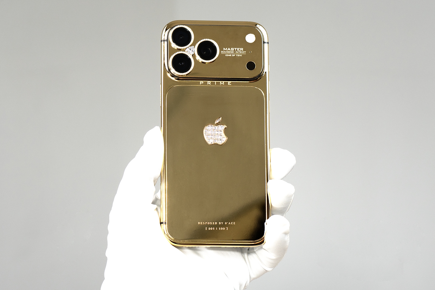 iPhone 18 Pro Max PRIME MASTER DIAMOND - 0.79 CT, iPhone xa xỉ đắt giá đã ra mắt 2 iPhone 18 Pro Max PRIME MASTER DIAMOND - 0.79 CT, iPhone xa xỉ đắt giá đã ra mắt - iphone 18 pro max prime master diamond g ace 09