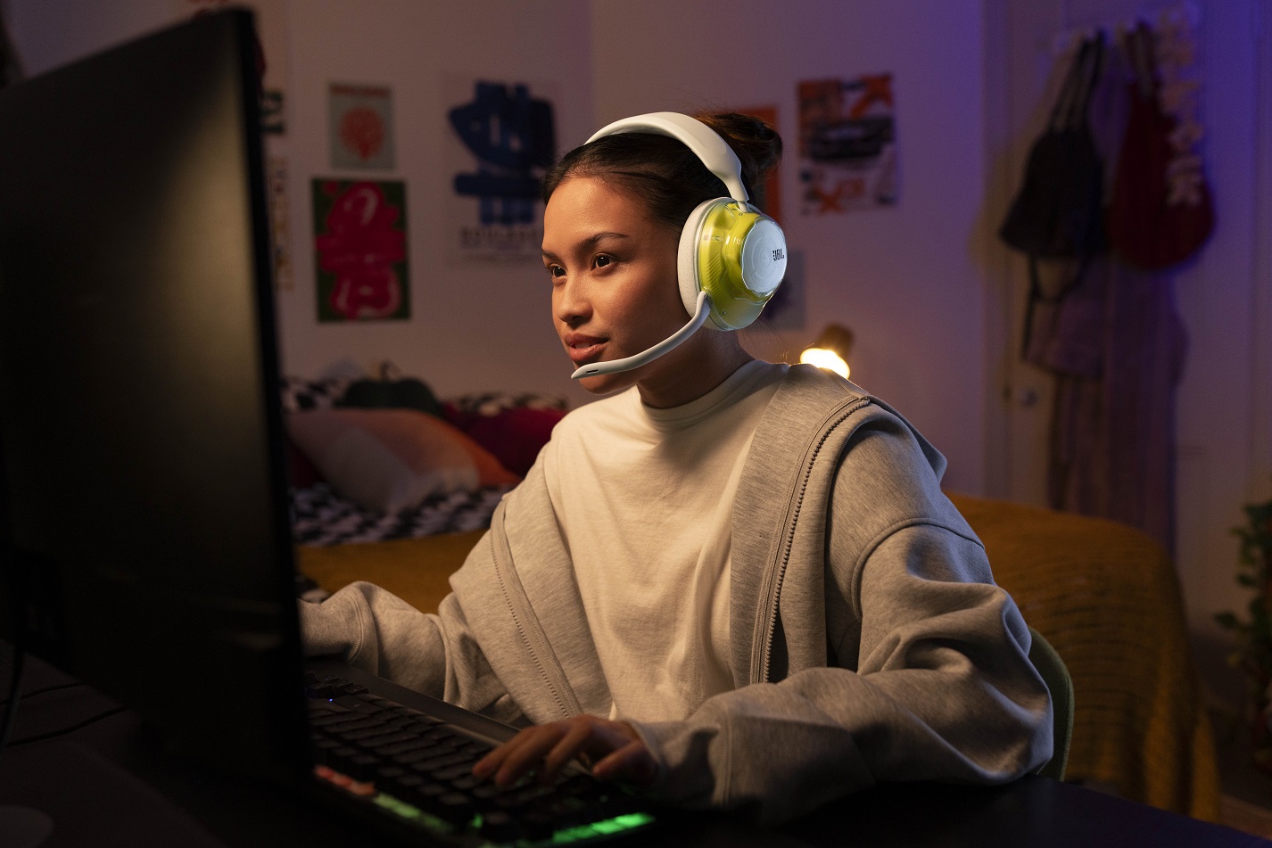 JBL Quantum 520, tân binh dòng tai nghe gaming Quantum Series, ra mắt tại Việt Nam 2 JBL Quantum 520, tân binh dòng tai nghe gaming Quantum Series, ra mắt tại Việt Nam - 01.JBL Quantum 520 Spatial Sound Ice