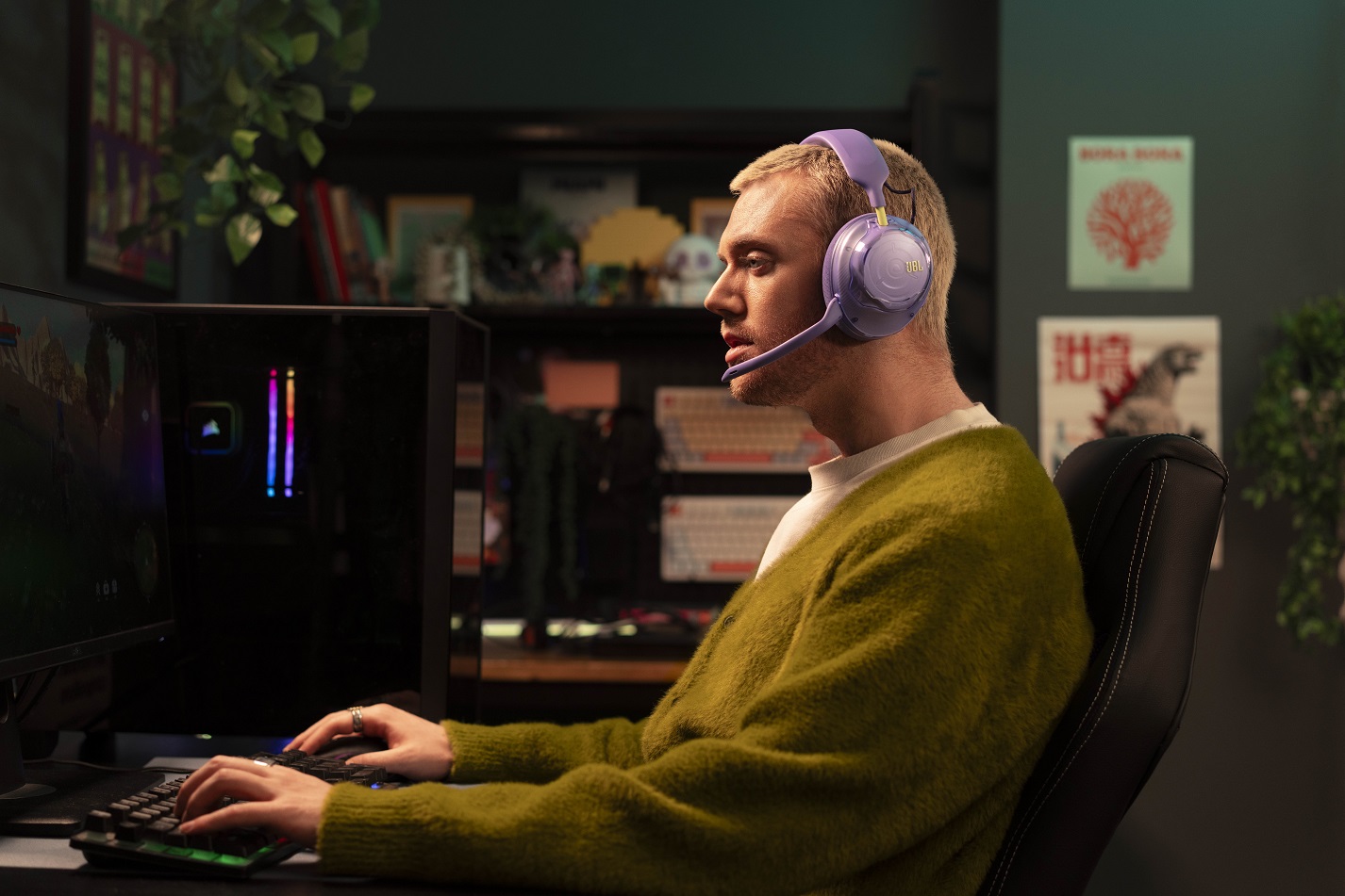 JBL Quantum 520, tân binh dòng tai nghe gaming Quantum Series, ra mắt tại Việt Nam 3 JBL Quantum 520, tân binh dòng tai nghe gaming Quantum Series, ra mắt tại Việt Nam - JBL Quantum 520 Spatial Sound Purple
