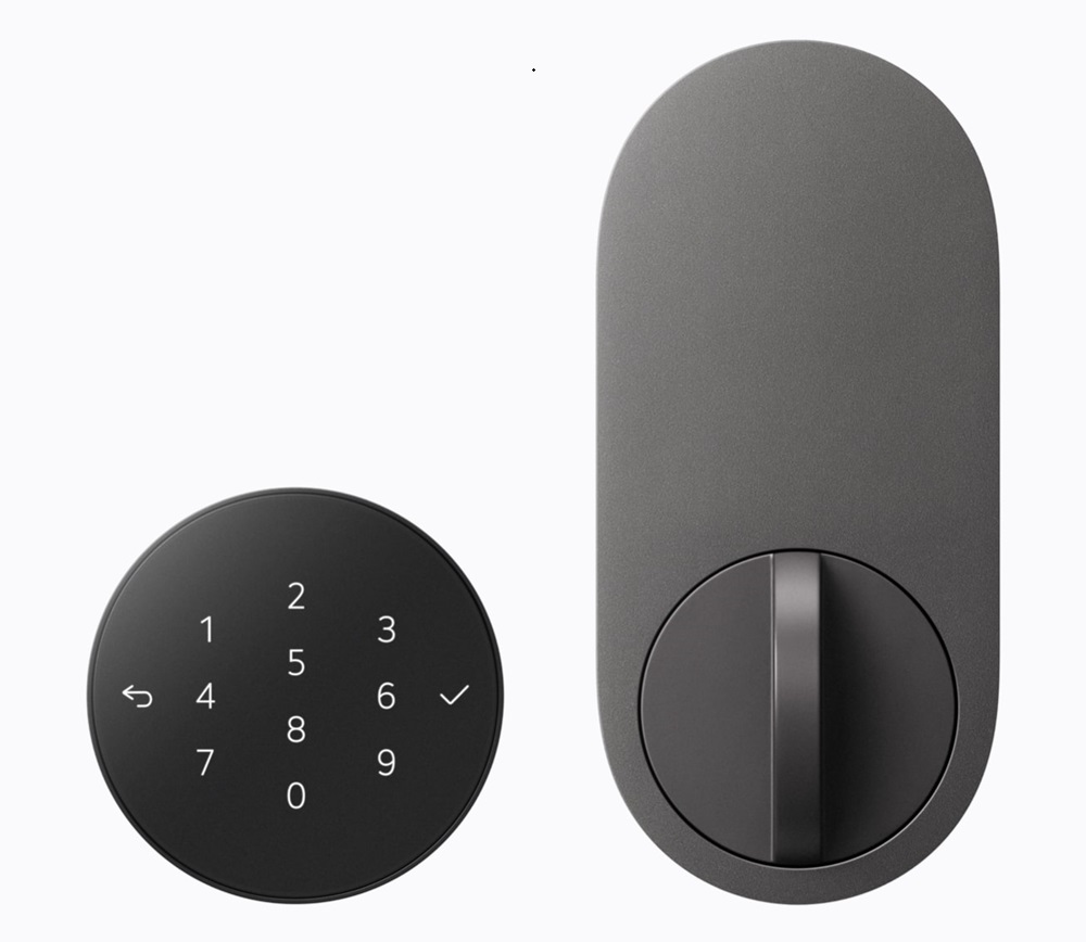Ấn tượng loạt phụ kiện nhà thông minh của LG dành cho Apple - Khóa Thông Minh Deadbolt của LG sử dụng công nghệ Ultra Wideband dể báo cho người dùng biết khi họ dến gần cửa