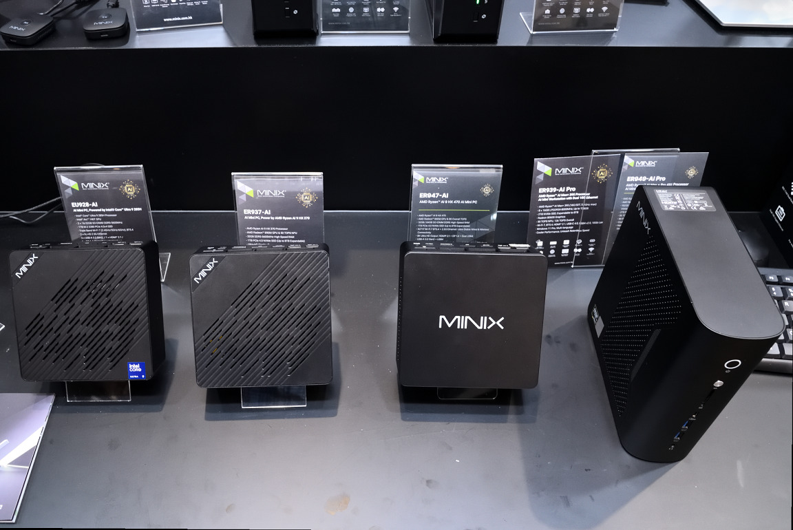 MINIX trình làng loạt máy trạm AI mini hiệu năng cao - Minix Mini PC