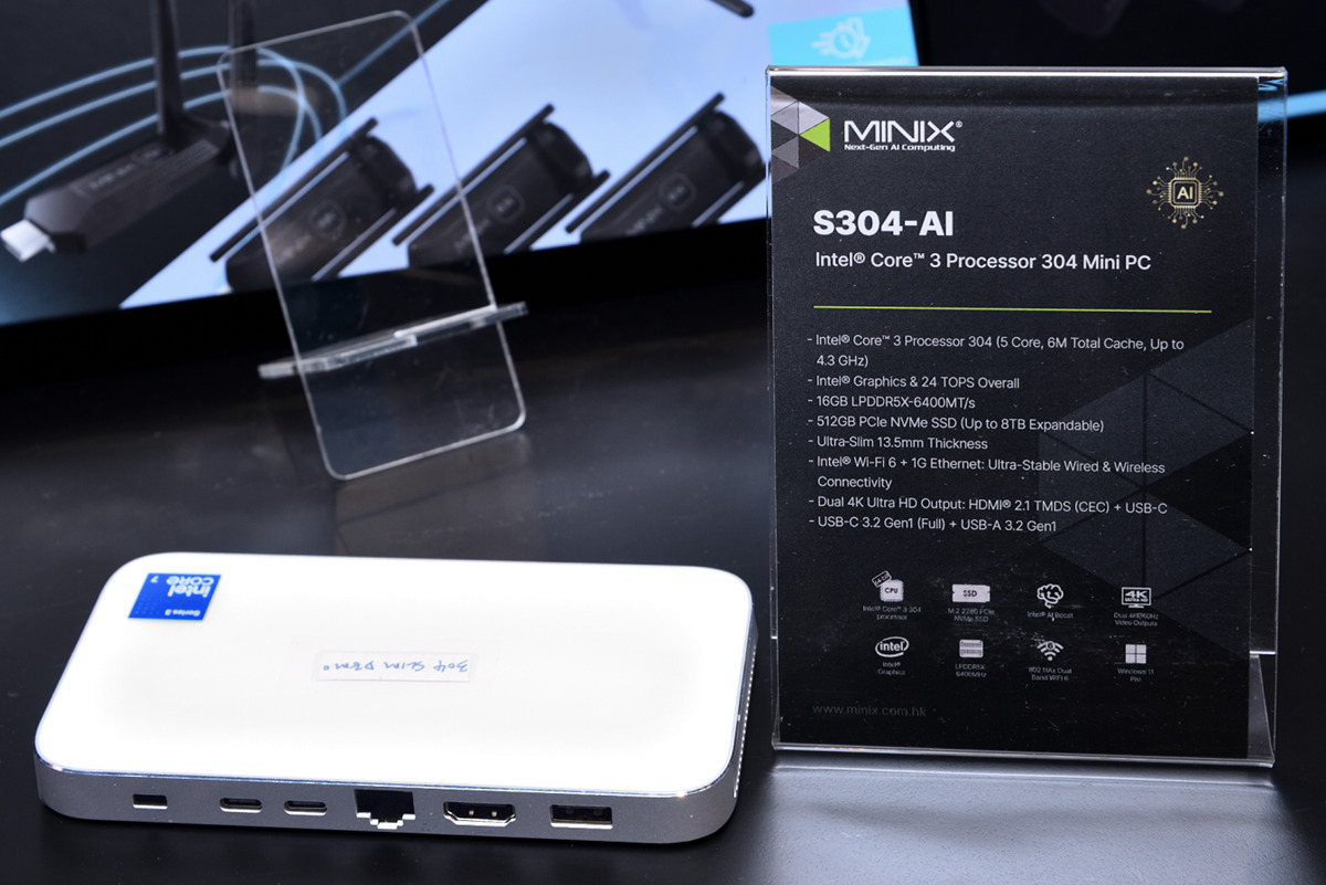 MINIX trình làng loạt máy trạm AI mini hiệu năng cao - Minix S304 AI Mini PC 2
