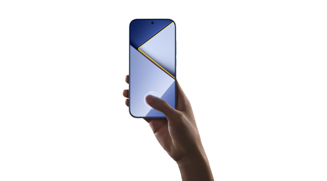 Ra mắt POCO X8s, smartphone tầm trung với loạt nâng cấp vượt trội 1 Ra mắt POCO X8s, smartphone tầm trung với loạt nâng cấp vượt trội - POCO X8s In screen fingerprint