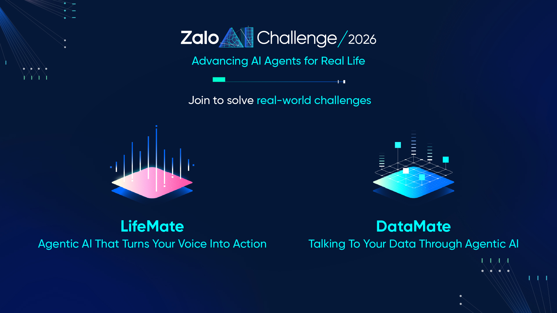 Zalo AI Challenge 2026 khởi động: Đưa AI tác nhân vào đời sống qua giọng nói và dữ liệu 2 Zalo AI Challenge 2026 khởi động: Đưa AI tác nhân vào đời sống qua giọng nói và dữ liệu - Zalo AI Challenge 2026 khoi tranh dua AI tac nhan vao doi song voi hai bai toan ve giong noi va du lieu 3