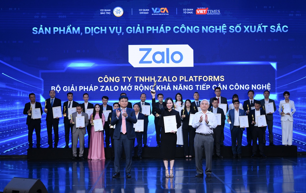 Zalo đạt giải thưởng kép cho thành tích Chuyển đổi số Việt Nam 2026 - Zalo dạt giải thưởng kép nhờ hiệu quả xuất sắc khi dưa công nghệ vào cuộc sống 3