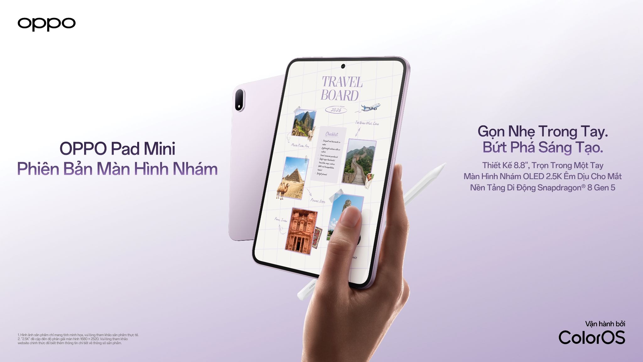 Ra mắt OPPO Pad Mini - nhỏ gọn, hệ sinh thái AI toàn diện, thỏa sáng tạo với bút thông minh 1 Ra mắt OPPO Pad Mini - nhỏ gọn, hệ sinh thái AI toàn diện, thỏa sáng tạo với bút thông minh - image 97